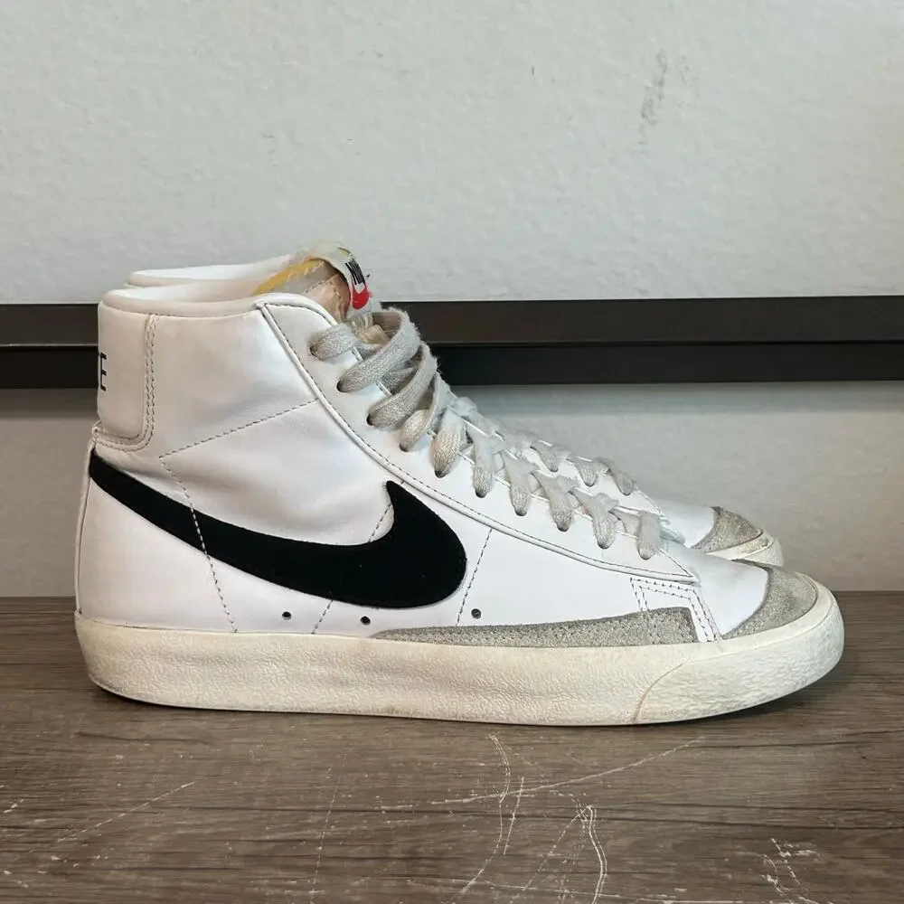 Nike Blazer Mid 77 (CZ1055-100) Women’s Athletic Shoes Sneakers Size 6.5 White - Picture 3 of 8